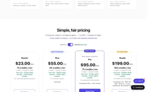 Ankon AI homepage — screenshot of the video AI tool, 2026-10-01
