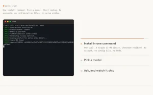 Antigma (Ante coding agent) homepage — screenshot of the coding AI tool, 2026-10-02