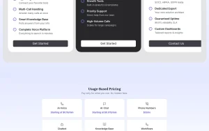 Anyreach pricing page with plans and prices — screenshot of the productivity & writing AI tool, 2026-10-02