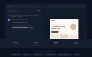 App0 homepage — screenshot of the coding AI tool, 2026-10-01