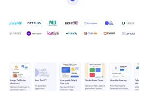 AppWizzy homepage — screenshot of the coding AI tool, 2026-10-02