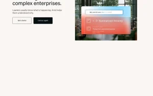 Arist homepage — screenshot of the research & search AI tool, 2026-10-02
