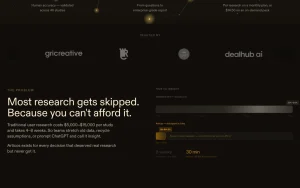 Articos homepage — screenshot of the research & search AI tool, 2026-10-02