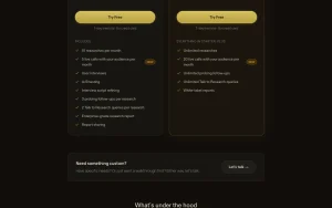 Articos pricing page with plans and prices — screenshot of the research & search AI tool, 2026-10-02