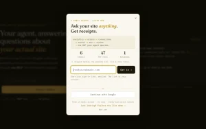 askbowtie homepage — screenshot of the research & search AI tool, 2026-10-01
