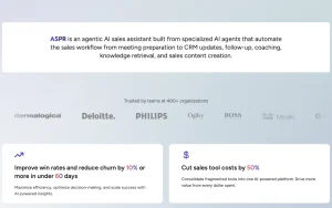 ASPR AI homepage — screenshot of the productivity & writing AI tool, 2026-10-02