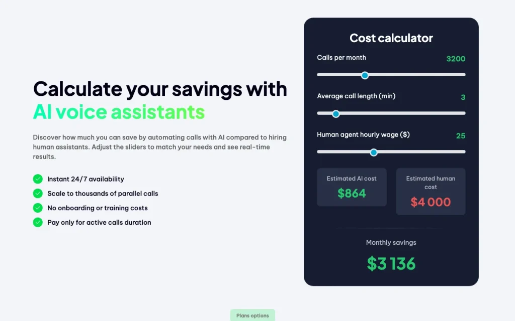 Autocalls pricing page with plans and prices — screenshot of the productivity & writing AI tool, Oct 2, 2026