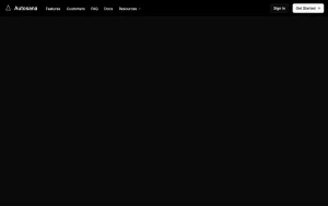 Autosana pricing page with plans and prices — screenshot of the coding AI tool, 2026-10-01