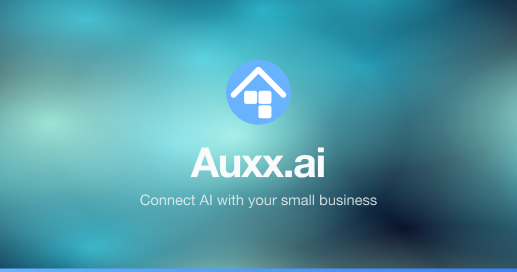 auxx.Ai homepage screenshot, productivity & writing AI tool