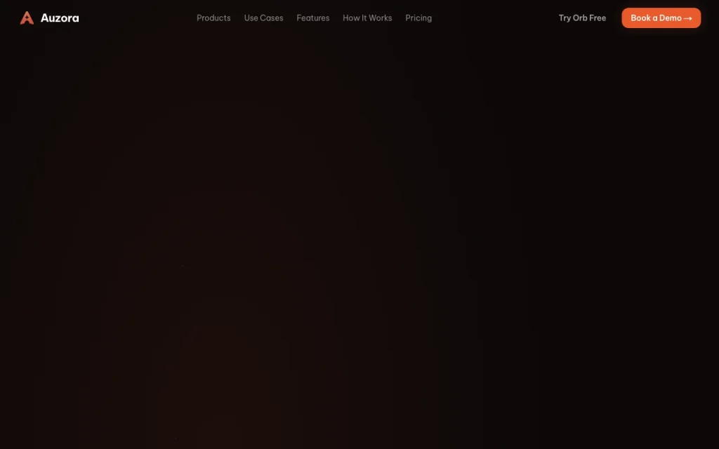 Auzora homepage screenshot, productivity & writing AI tool