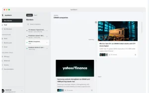 AyeWatch homepage — screenshot of the research & search AI tool, 2026-10-02