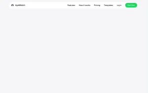 AyeWatch pricing page with plans and prices — screenshot of the research & search AI tool, 2026-10-02
