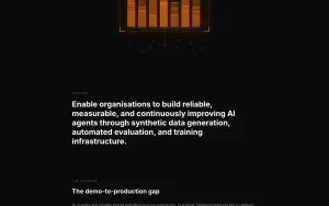 BenchGen about page — screenshot of the coding AI tool, 2026-10-01