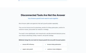 BidVentor homepage — screenshot of the productivity & writing AI tool, 2026-10-02