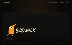 Birdwalk documentation — screenshot of the video AI tool, 2026-10-02