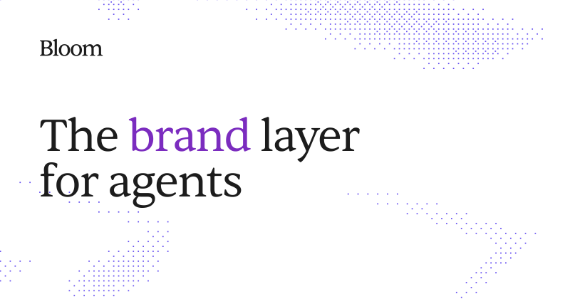 Bloom homepage screenshot, image generation AI tool