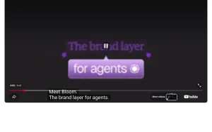 Bloom homepage — screenshot of the image generation AI tool, 2026-10-02