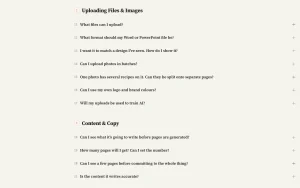 BookletAI help center — screenshot of the productivity & writing AI tool, 2026-10-02