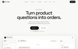 BoundBot homepage page homepage screenshot, chat assistants AI tool