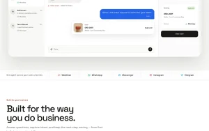 BoundBot homepage page homepage screenshot, chat assistants AI tool