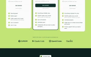 BrainGrid pricing page with plans and prices — screenshot of the coding AI tool, 2026-10-02