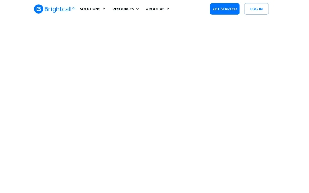 Brightcall.ai homepage — screenshot of the productivity & writing AI tool, Oct 2, 2026