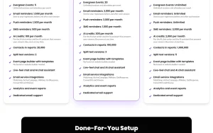 BrightStage AI pricing page with plans and prices — screenshot of the productivity & writing AI tool, 2026-10-02