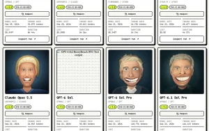 BuseyBench homepage — screenshot of the coding AI tool, 2026-10-02