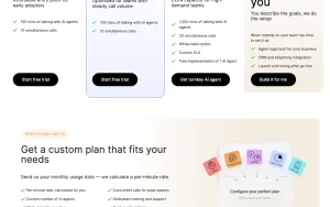 byVoice pricing page with plans and prices — screenshot of the audio & voice AI tool, 2026-10-02