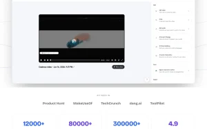 Cadence homepage — screenshot of the audio & voice AI tool, 2026-10-02