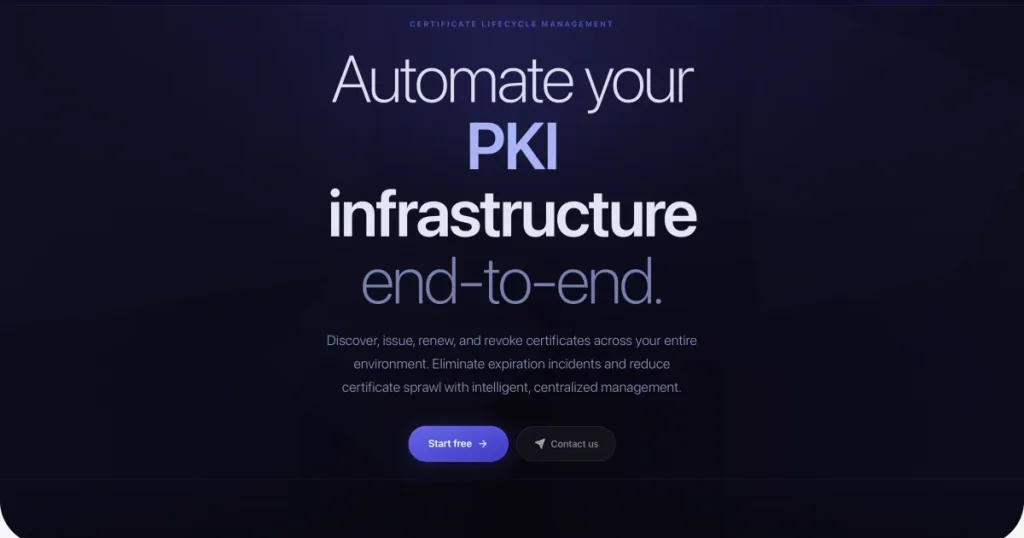 CertPing homepage screenshot, productivity & writing AI tool