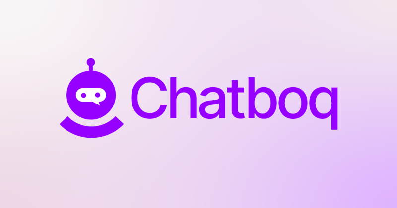 Chatboq homepage screenshot, productivity & writing AI tool