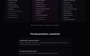 Chirpy pricing page with plans and prices — screenshot of the productivity & writing AI tool, 2026-10-02