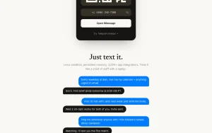 Clawputer homepage — screenshot of the chat assistants AI tool, 2026-10-02