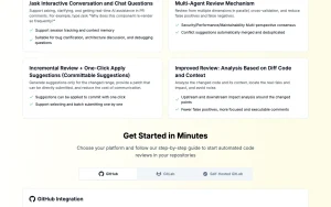 CodeProt homepage — screenshot of the coding AI tool, 2026-10-02