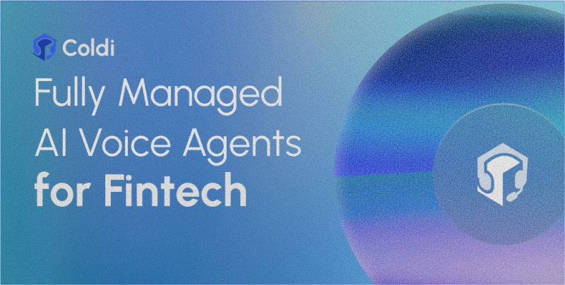 Coldi homepage screenshot, audio & voice AI tool