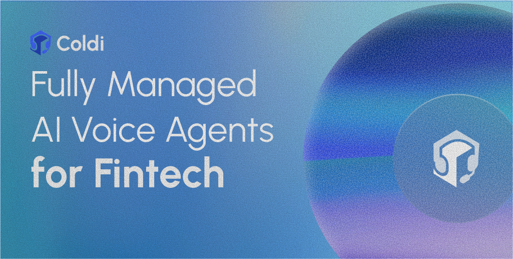 Coldi homepage screenshot, audio & voice AI tool