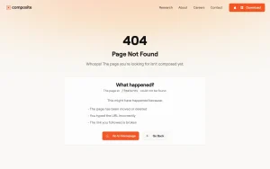 Composite features page — screenshot of the productivity & writing AI tool, 2026-10-02