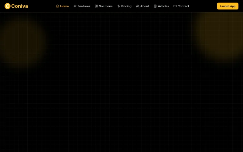Coniva.ai homepage screenshot, chat assistants AI tool