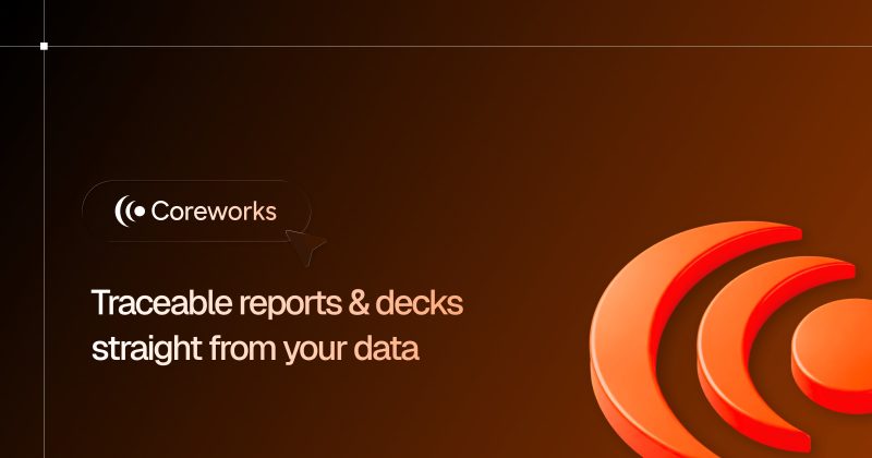 Coreworks Startseite, Screenshot, KI-Tool produktivität & schreiben
