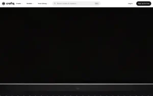 Crafiq AI Studio features page — screenshot of the image generation AI tool, 2026-10-02