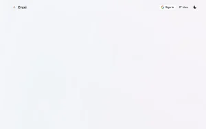 Cruxi homepage — screenshot of the productivity & writing AI tool, 2026-10-02