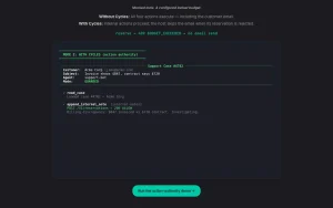 Cycles homepage page homepage screenshot, coding AI tool