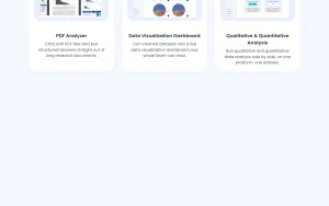 DataLumio homepage — screenshot of the research & search AI tool, 2026-10-01