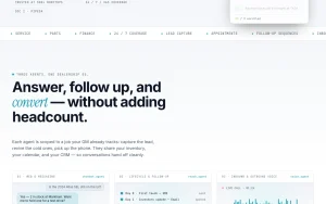 DealerAI homepage — screenshot of the productivity & writing AI tool, 2026-10-02