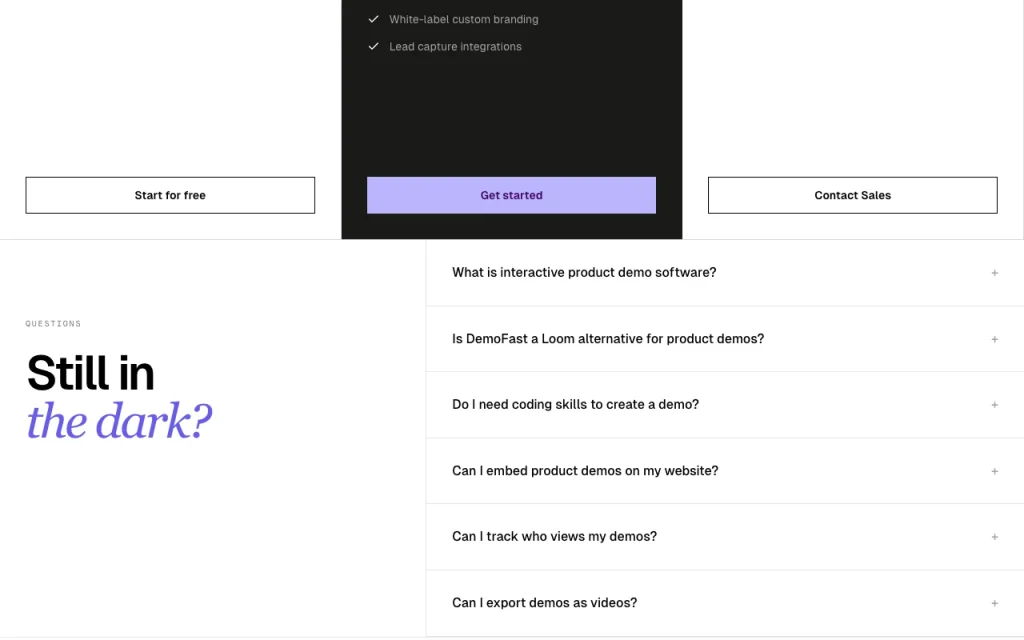 DemoFast page de tarifs avec offres et prix — capture d'écran de l'outil d'IA productivité et rédaction, Oct 2, 2026