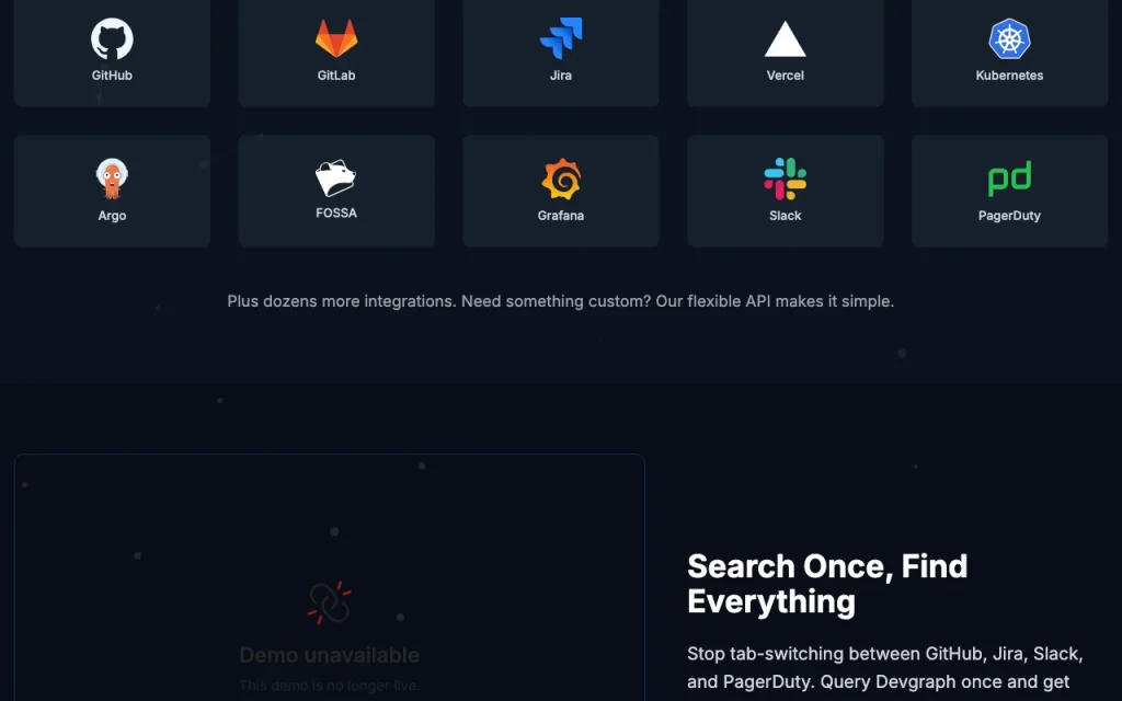 Devgraph.ai homepage — screenshot of the coding AI tool, Oct 2, 2026