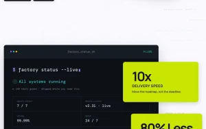 DevHawk homepage — screenshot of the coding AI tool, 2026-10-02