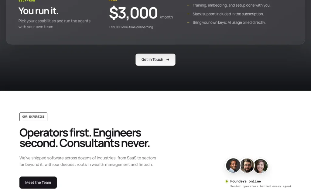 DevHawk pricing page with plans and prices — screenshot of the coding AI tool, Oct 2, 2026
