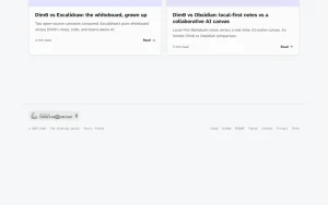 Dim0 blog — screenshot of the productivity & writing AI tool, 2026-10-02